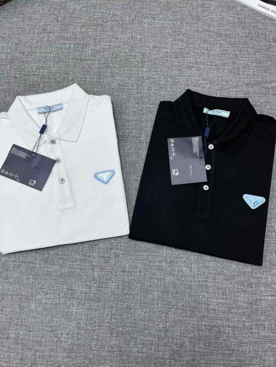 Picture of Prada Polo Shirts Short _SKUPradaS-XLfxtx0725542